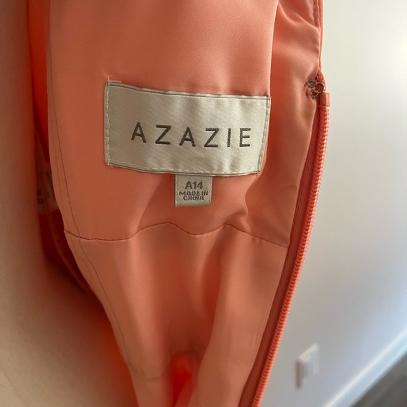 Azazie Bonnie Bridesmaid Dress in “Sunset” - Picture 10 of 12